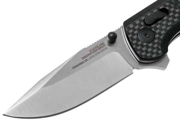 SOG Terminus XR, CPM S35VN Lemmet, Koolstofvezel &amp; G10 Handvat 01SG132 - KNIFESTOCK