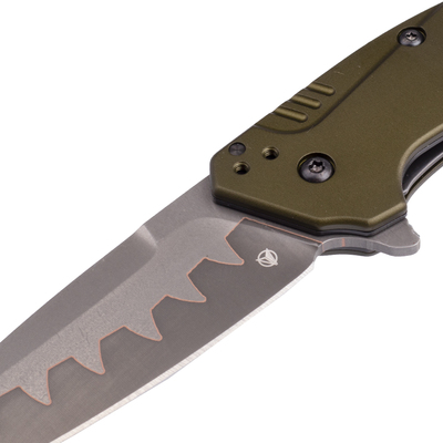 KERSHAW DIVIDEND COMPOSITE Assisted Folding Knife, Olive K-1812OLCB - KNIFESTOCK