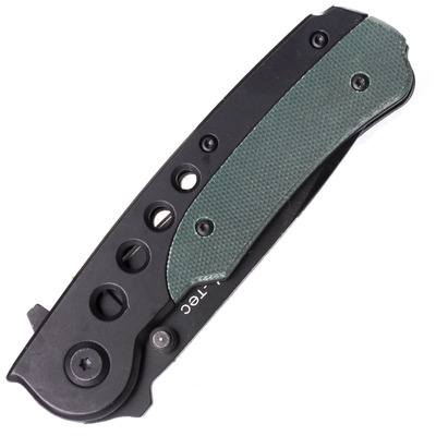 Mil-Tec EINHANDMESSER M.CLIP FEKETE/OLÍVA 15305000 - KNIFESTOCK