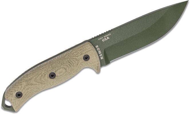 ESEE 5 by Green 3D Micarta 5pod-017 - KNIFESTOCK