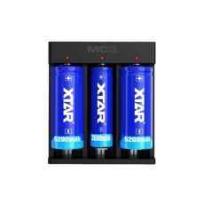 Chargeur de batteries XTAR MC3 Micro USB - KNIFESTOCK