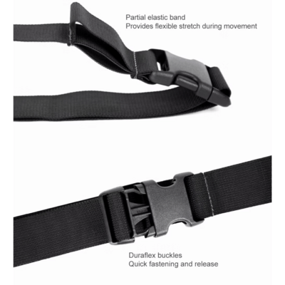 Magforce 1.5&quot; Leg Strap Black #MP0401B - KNIFESTOCK