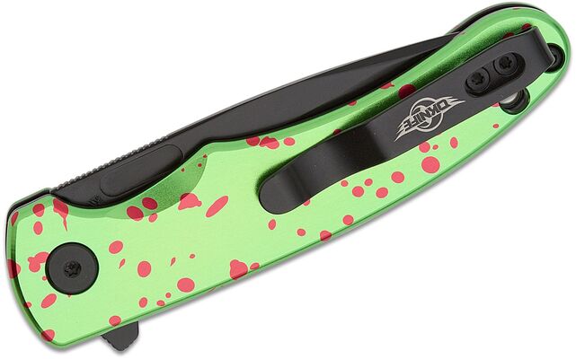 OKNIFE Mettle 2 (Zombie Green Aluminium Handle) Mettle 2 (Zombie Green Aluminium Handle) - KNIFESTOCK