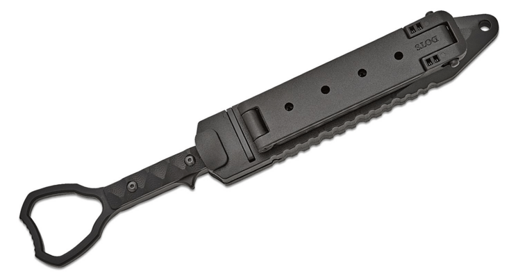 Halfbreed Blades Compact Clearance Knife XL - Fixed Blade CCK-01 XL BLK - K110 - KNIFESTOCK