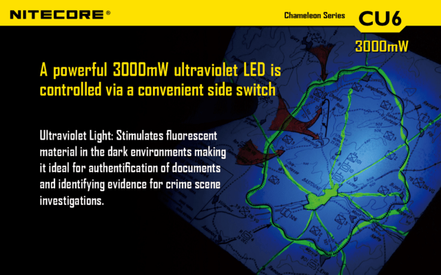 Nitecore flashlight CU6 HUNTING KIT - KNIFESTOCK