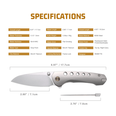 REMETTE  RT-BEE-T RT-BEE-T - KNIFESTOCK