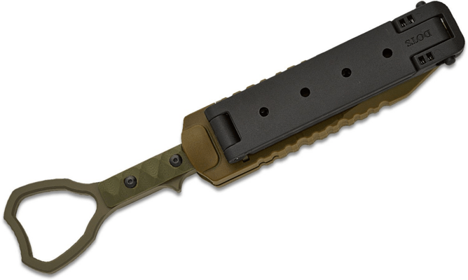 Halfbreed Blades Compact Clearance Knife Gen-2 - Fixed Blade CCK-01 Gen-2 ODG - - KNIFESTOCK
