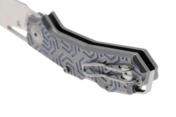 Viper Alfa Coltello chiudibile con blocco a pompa mavanzato con lama wharncliffe in a V6020TI3DBL - KNIFESTOCK