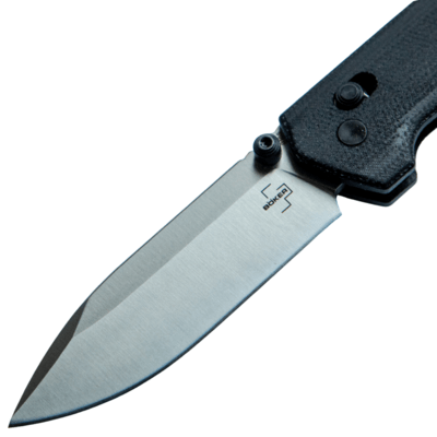 KNFS Böker Plus Kihon Satin, Black Micarta, 14C28N, KNFS Exclusive, Limited Edition 200pcs - KNIFESTOCK