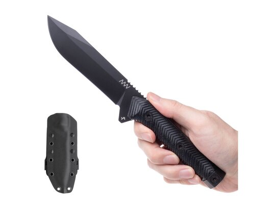 ANV Knives M73 KONTOS -  SLEIPNER, Cerakote Black ANVM73-002 - KNIFESTOCK