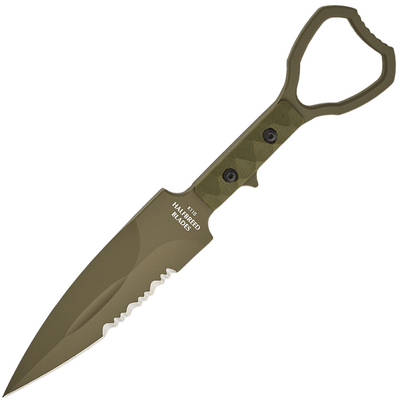 Halfbreed Blades Compact Clearance Knife Gen-2 - Fixed Blade CCK-01 Gen-2 ODG - - KNIFESTOCK