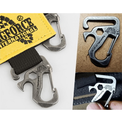 Magforce Magforce Logo Patch w/ T1 Hook Black #MP9116-T8007B - KNIFESTOCK