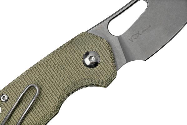 MKM ISONZO M390 Green canvas micarta BÖHLER M390 MK FX03M-2GC - KNIFESTOCK