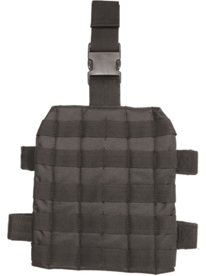 Mil-Tec stehenní panel MOLLE kompatibilita 13484002 černá - KNIFESTOCK