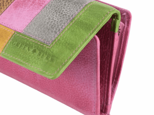 GreenBurry Leather RV women&#039;s wallet &quot;Candy Shop&quot; 864-77 - KNIFESTOCK