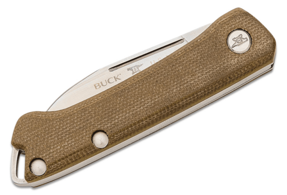 BUCK Saunter, Drop Point, Green Micarta BU-0250GRS - KNIFESTOCK