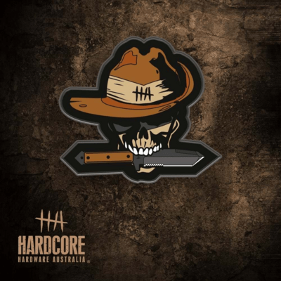 Hardcore Hardware HHA PVC Patch - 2013 HHA Skull Patch 2013 Skull Patch - KNIFESTOCK