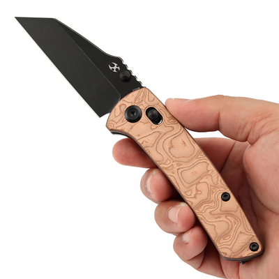 Kansept Main Street Blackwash CPM S35VN, G-10 with Copper Foil K1015V2 - KNIFESTOCK