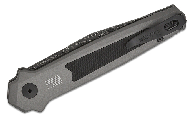 Kershaw AUTO LAUNCH 17 - ALUM GRY G10 BLK/DAM K-7951DAM - KNIFESTOCK