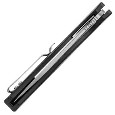 Petrified Fish PF818 Forward Stonewashed D2 Black G10 PF818DW - KNIFESTOCK