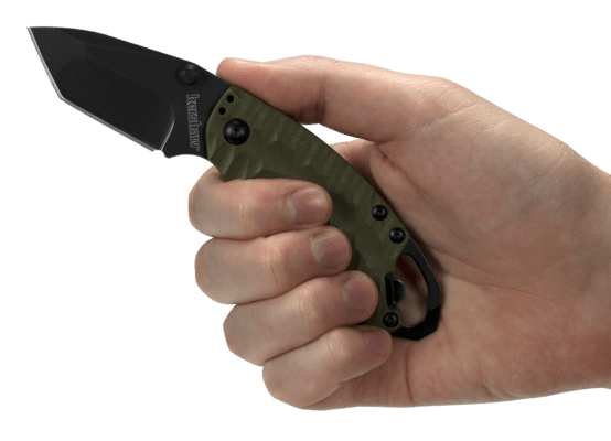 Kershaw K-8750TOLBW Shuffle II Olive Blackwash  - KNIFESTOCK