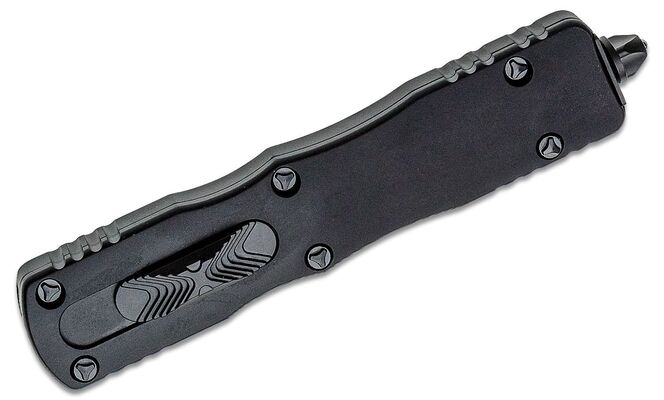 MICROTECH Dirac Delta D/E Black Full Serration Tactical 227-3T - KNIFESTOCK