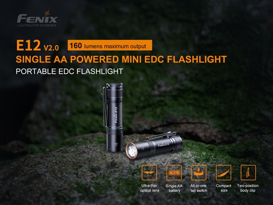 Fenix E12V20 Taschenlampe 160 lm - KNIFESTOCK