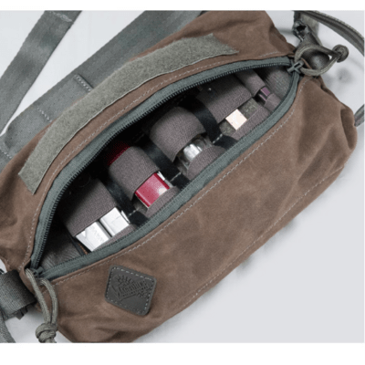 Magforce Organizer 10x5 - waxed cotton Brown #W3309BR - KNIFESTOCK