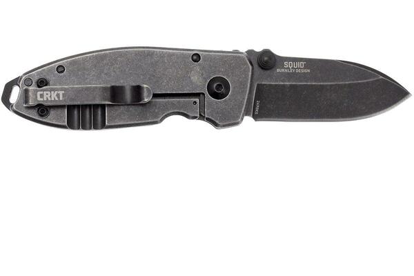 CRKT SQUID™ BLACK STONEWASH CR-2490KS - KNIFESTOCK