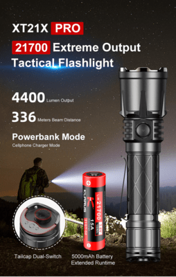 Klarus XT21X Pro Flashlight XT21X Pro - KNIFESTOCK