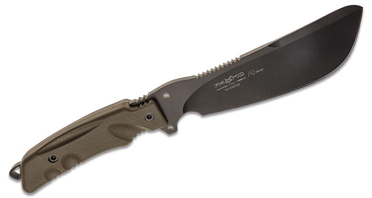 FOX knives FKMD PARANG BUSCHRAFT-JUNGLE FIXED KNIFE,BLD N690,FORPRENE HDL FX-0107153 - KNIFESTOCK