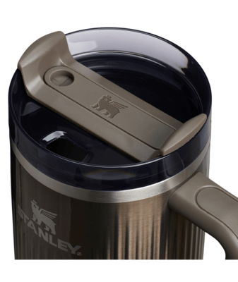 Stanley The Quencher/Cup H2.0 Fluted Tumbler 1180 ml/40ozl GunMetal Shine  - KNIFESTOCK