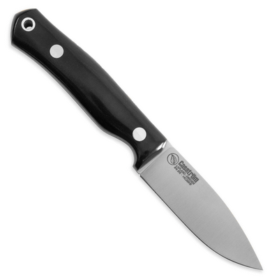 Casstrom No.8 SFK, Black micarta, Stainless/Flat CASS-12820 - KNIFESTOCK