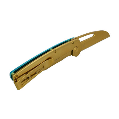 SOG ESCAPE FL? / 3" BLADE / BLISTER PACK / BLUE + GOLD SOG-14-52-02-57 - KNIFESTOCK