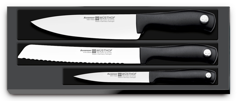 WUSTHOF sada SILVERPOINT 3ks - KNIFESTOCK