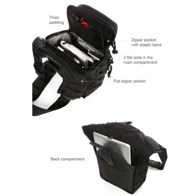 Magforce Gannet Shoulder Bag Black #0424B - KNIFESTOCK