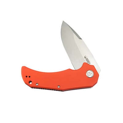 Kubey Mikkel Willumsen Design Bravo One Folding Knife Orange G10 Handle Ku319b - KNIFESTOCK