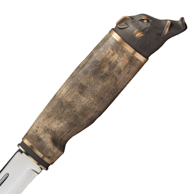 Marttiini 190111 Wild Boar Griff aus Birkenholz - KNIFESTOCK