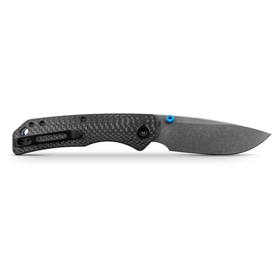 Vosteed Marten 330 154CM Stonewash Black Carbon Fiber A1611 - KNIFESTOCK