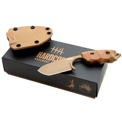 Hardcore Hardware HHA Compact Fixed Blade - Modified Drop Point LFK-07 - K340-Da - KNIFESTOCK