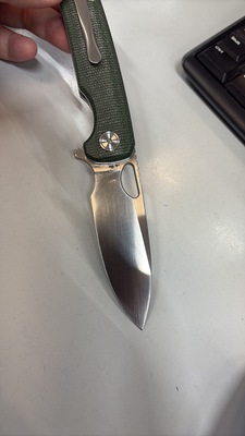 Miguron Galaty 14c28n penge, Liner lock Micarta markolat, MGR-818MGN - KNIFESTOCK