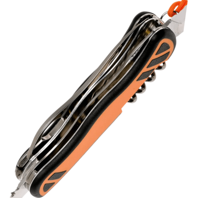 Victorinox Hunter XTM Grip, 111 mm, oranžová/černá, Blister 0.8341.MC9B1 - KNIFESTOCK