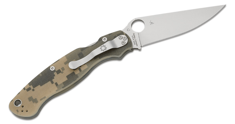 Spyderco Military 2 Camo G-10 C36GPCMO2 - KNIFESTOCK