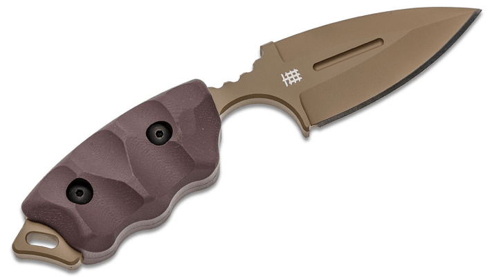 Halfbreed Blades Compact Clearance Knife - Fixed Blade CCK-05 DE - K110 - KNIFESTOCK