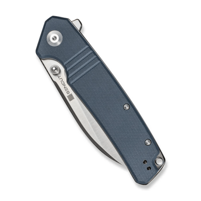Sencut Awassi Neutral Blue G10 HandleSatin Finished 9Cr18MoV BladeLiner Lock - KNIFESTOCK
