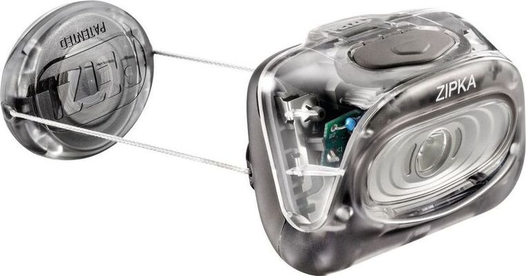 Lanternă frontală Petzl ZIPKA E93ZNE NEGRU - KNIFESTOCK