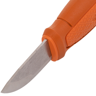 Morakniv 13502 Eldris Neck Knife Orange with Fire Starter Kit - KNIFESTOCK