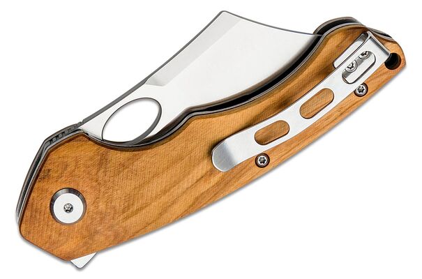 Bestech SKIRMISH 154CM, Satin, Olivewood BL06B - KNIFESTOCK