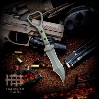 Halfbreed Blades Compact Clearance Knife Gen-2 - Fixed Blade CCK-03 Gen-2 - K110 - KNIFESTOCK