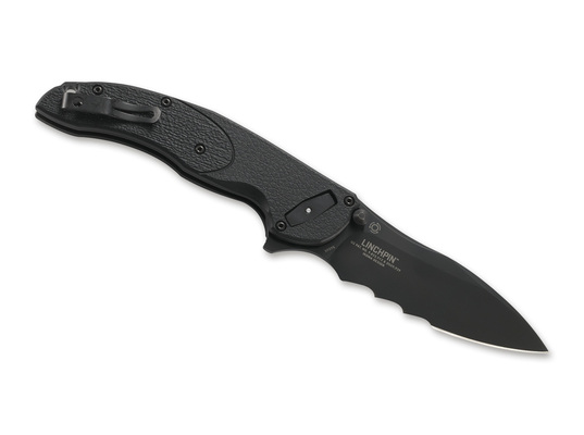 CRKT LINCHPIN ČERNÝ ZUBATÝ 01CR5406K - KNIFESTOCK